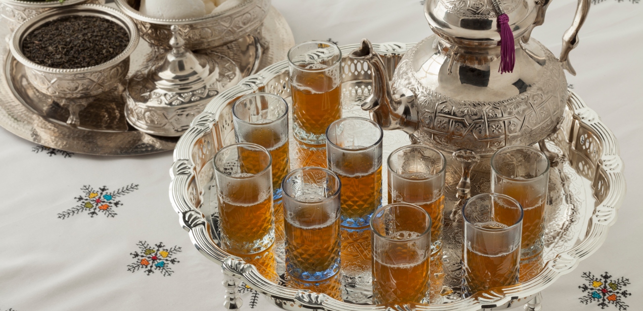 طرق تقديم الشاي