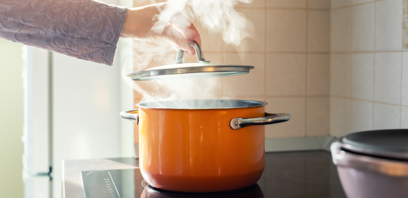 نطبخ حتى استواء الأرز