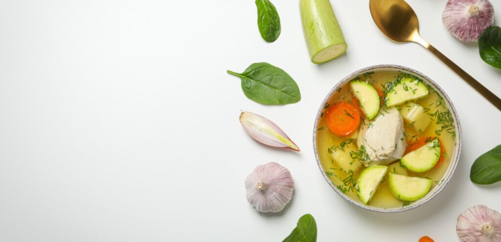 شوربا بالخضار