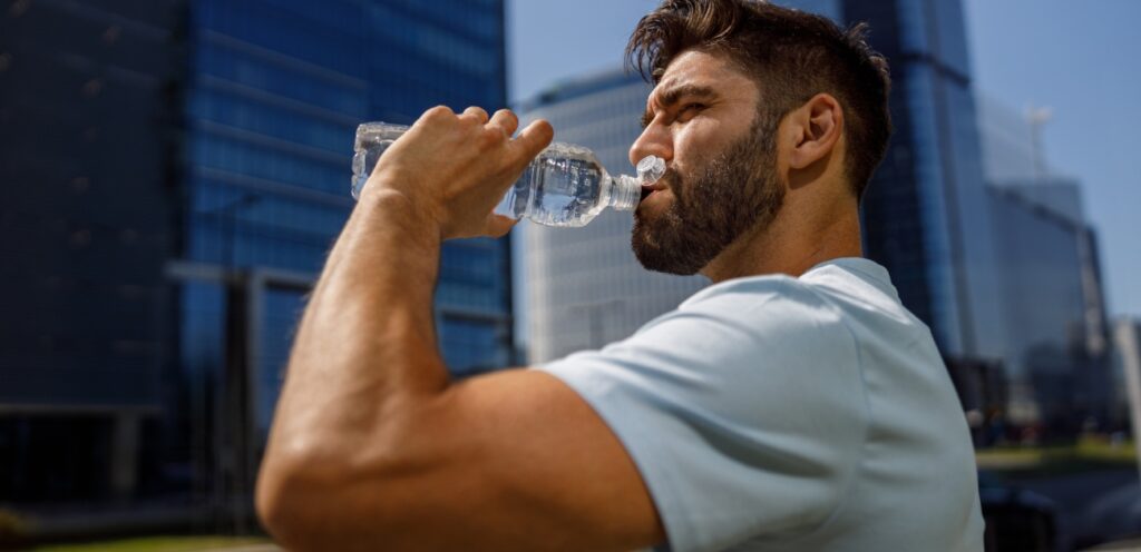 ضرورة شرب الماء أثناء ممارسة الرياضة