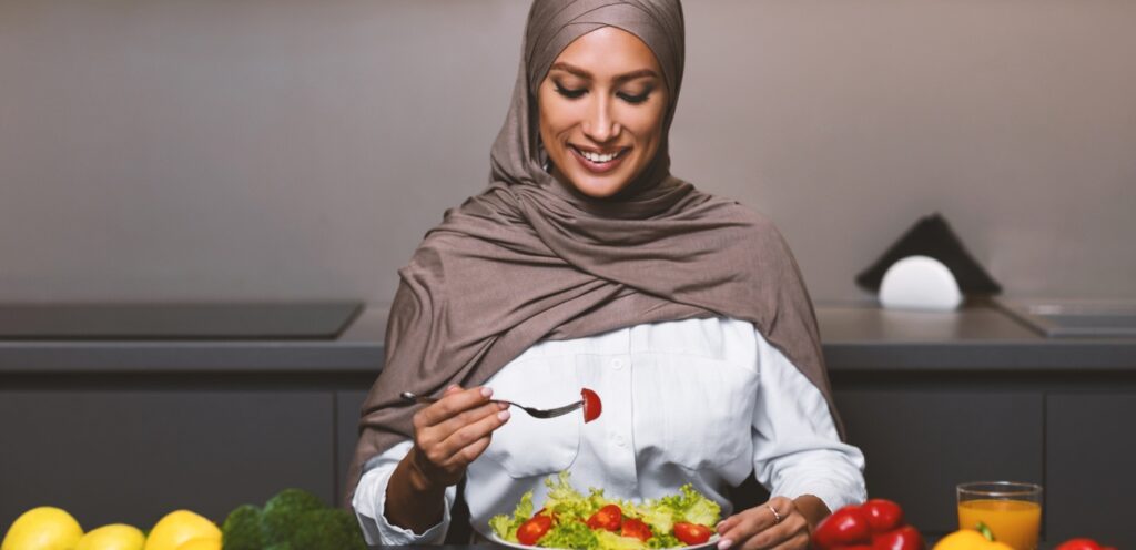 تعد السلطات من الأطعمة سريعة الهضم